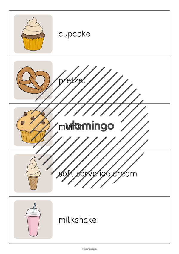 de englisch fast food running dictation 006