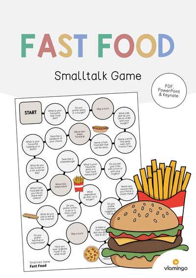 Fast Food: Smalltalk Game (Englisch)