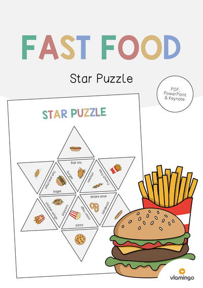 Fast Food: Star Puzzle (Englisch)