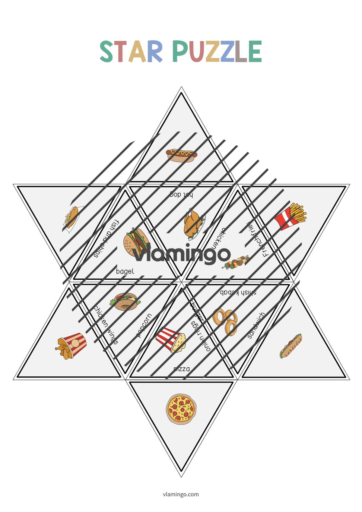 de englisch fast food star puzzle 010