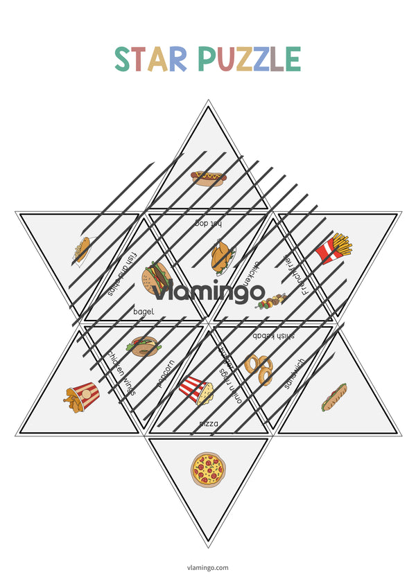 de englisch fast food star puzzle 010