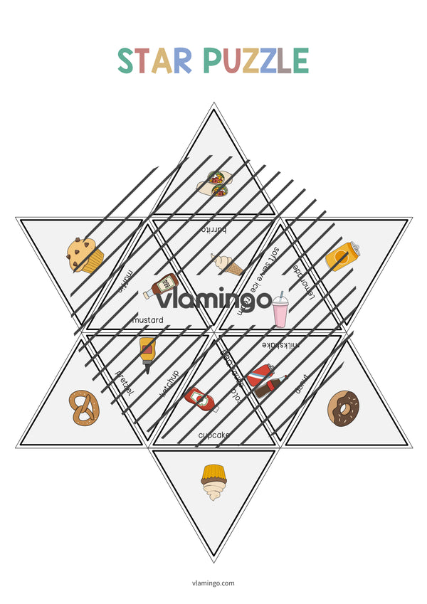de englisch fast food star puzzle 011