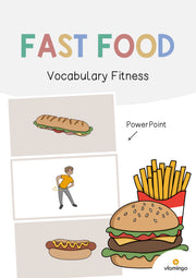 de englisch fast food vocabulary fitness 001