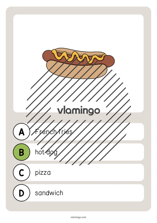 de englisch fast food vocabulary quiz 006