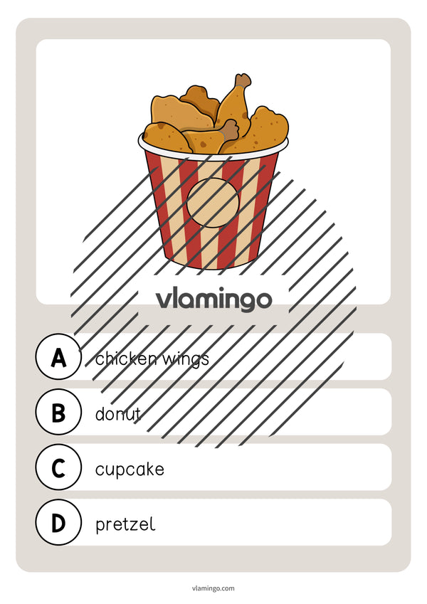 de englisch fast food vocabulary quiz 013