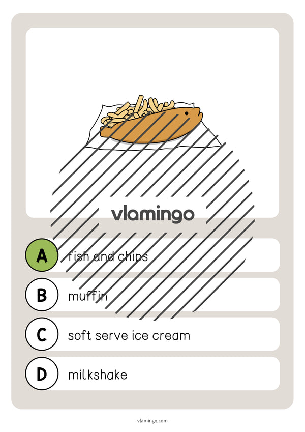 de englisch fast food vocabulary quiz 016