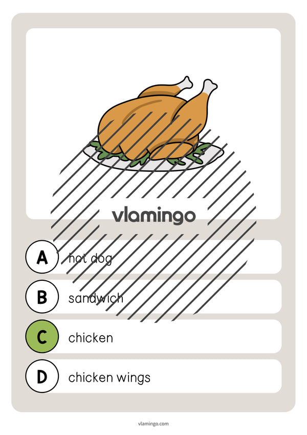 de englisch fast food vocabulary quiz 018