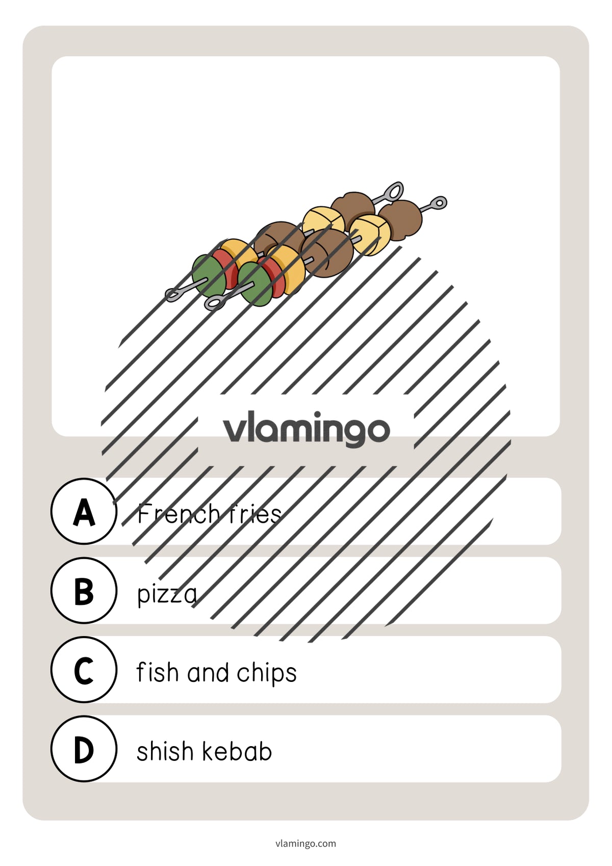 de englisch fast food vocabulary quiz 019