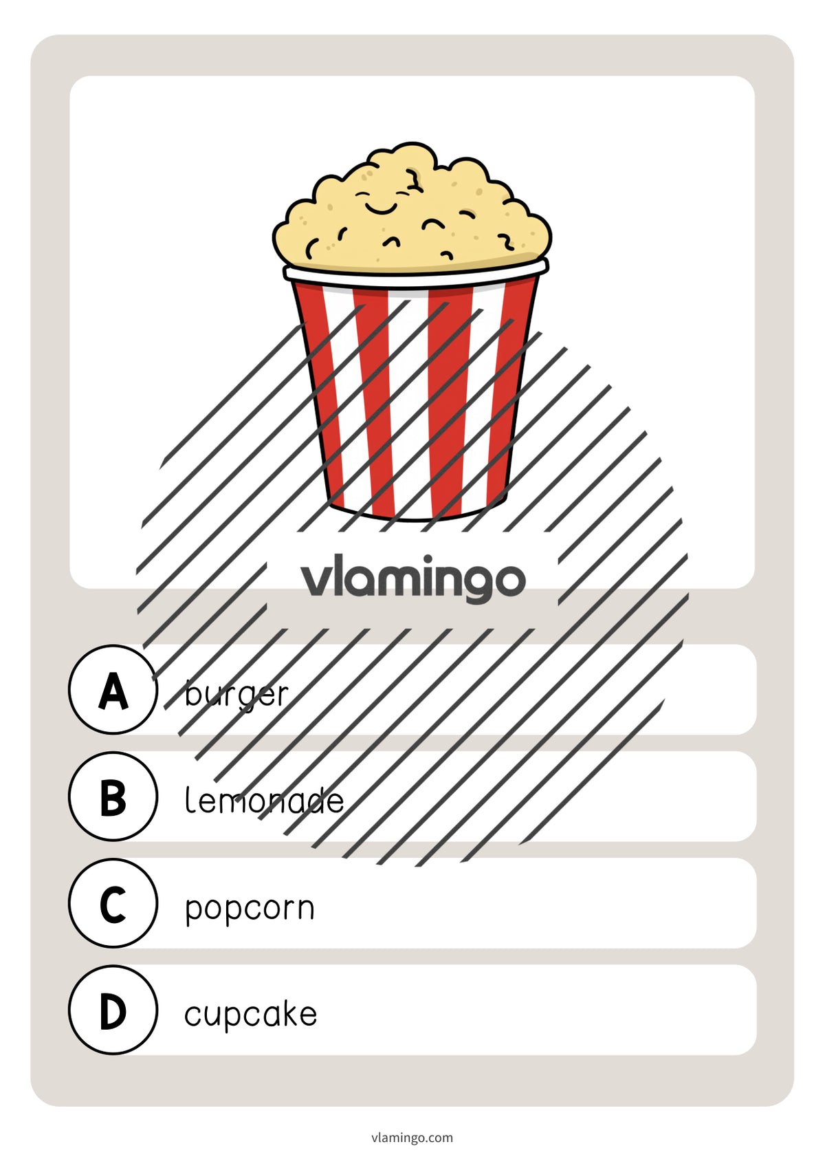 de englisch fast food vocabulary quiz 023