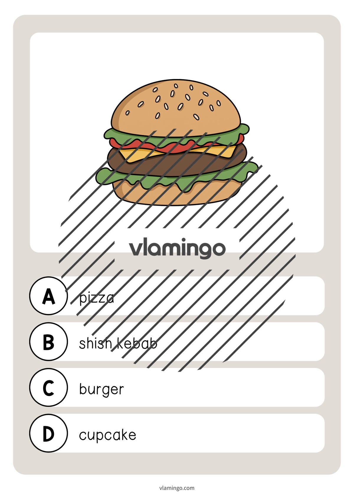 de englisch fast food vocabulary quiz 027
