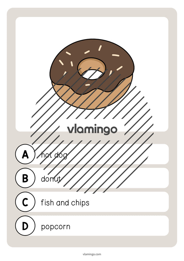 de englisch fast food vocabulary quiz 033