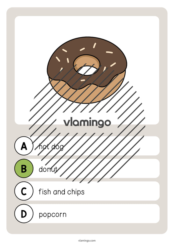 de englisch fast food vocabulary quiz 034