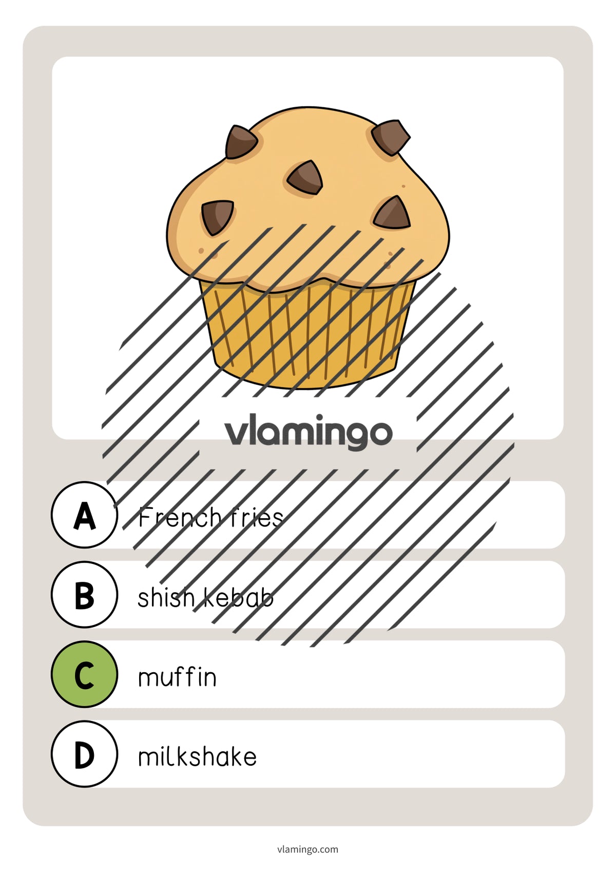de englisch fast food vocabulary quiz 040