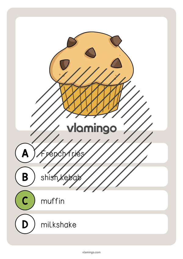 de englisch fast food vocabulary quiz 040