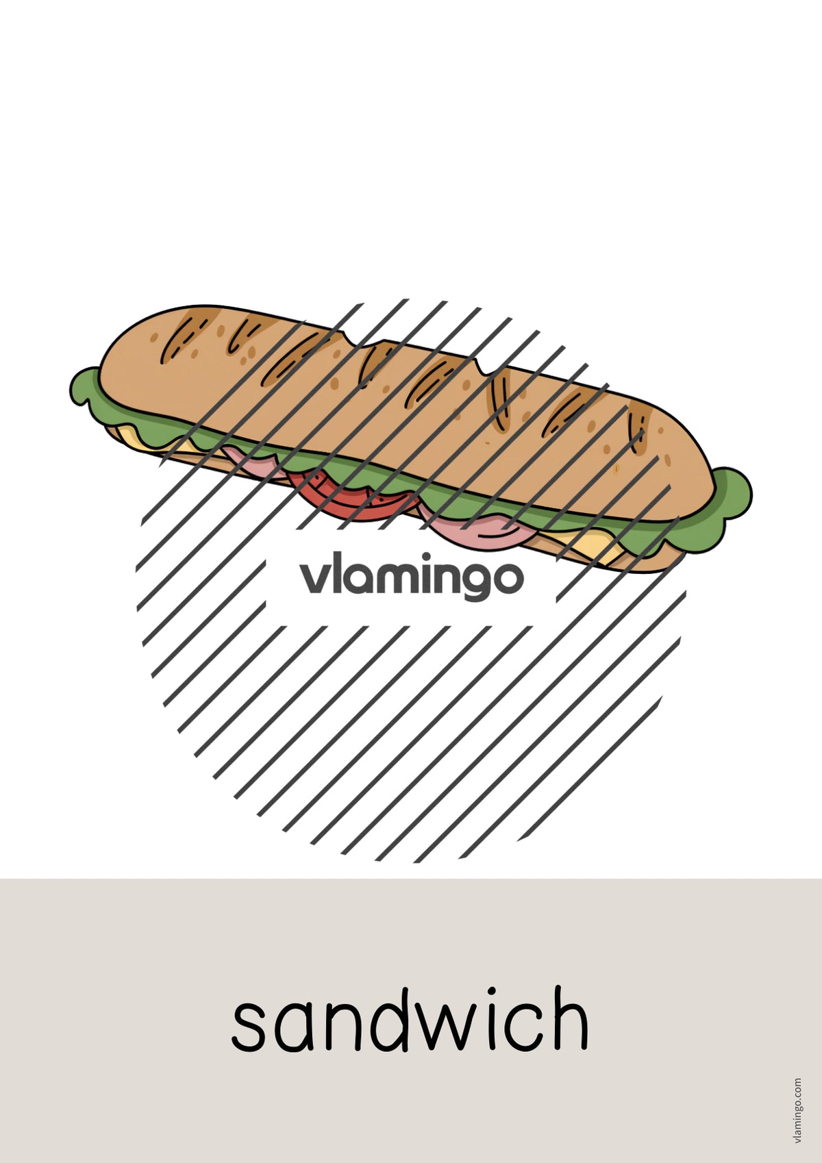 de englisch fast food word and picture cards 005