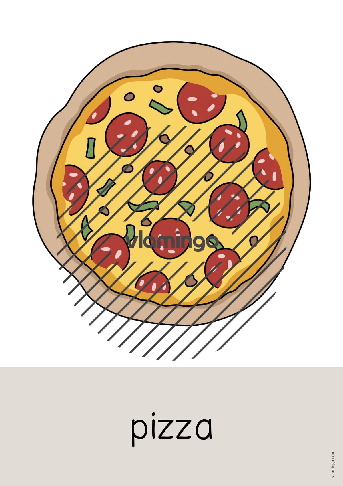 de englisch fast food word and picture cards 006