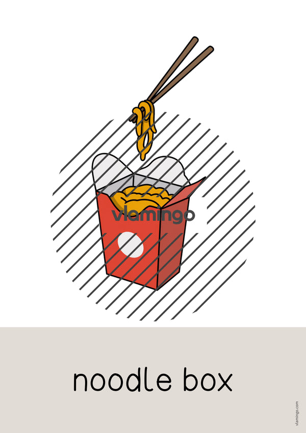 de englisch fast food word and picture cards 029