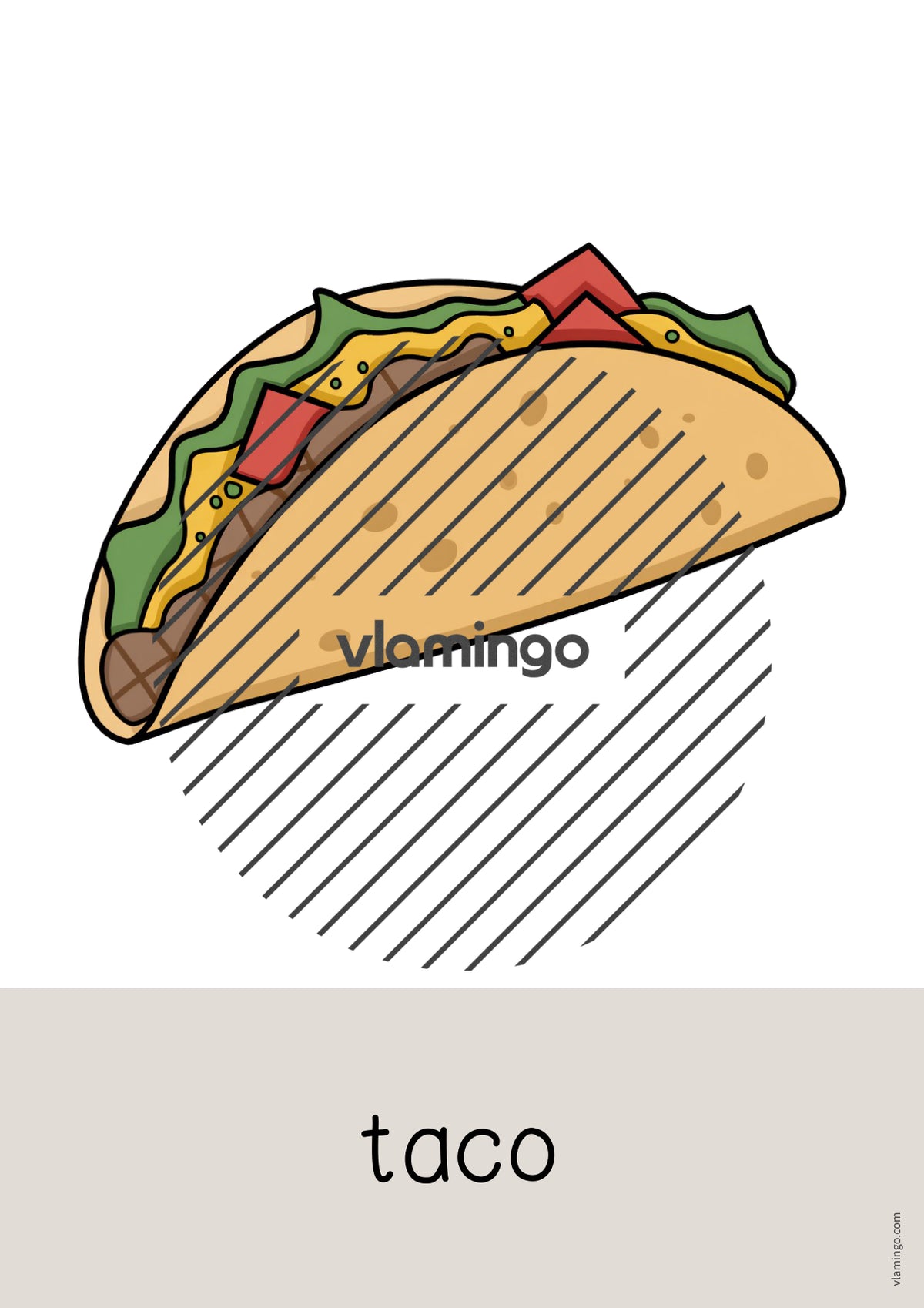 de englisch fast food word and picture cards 031