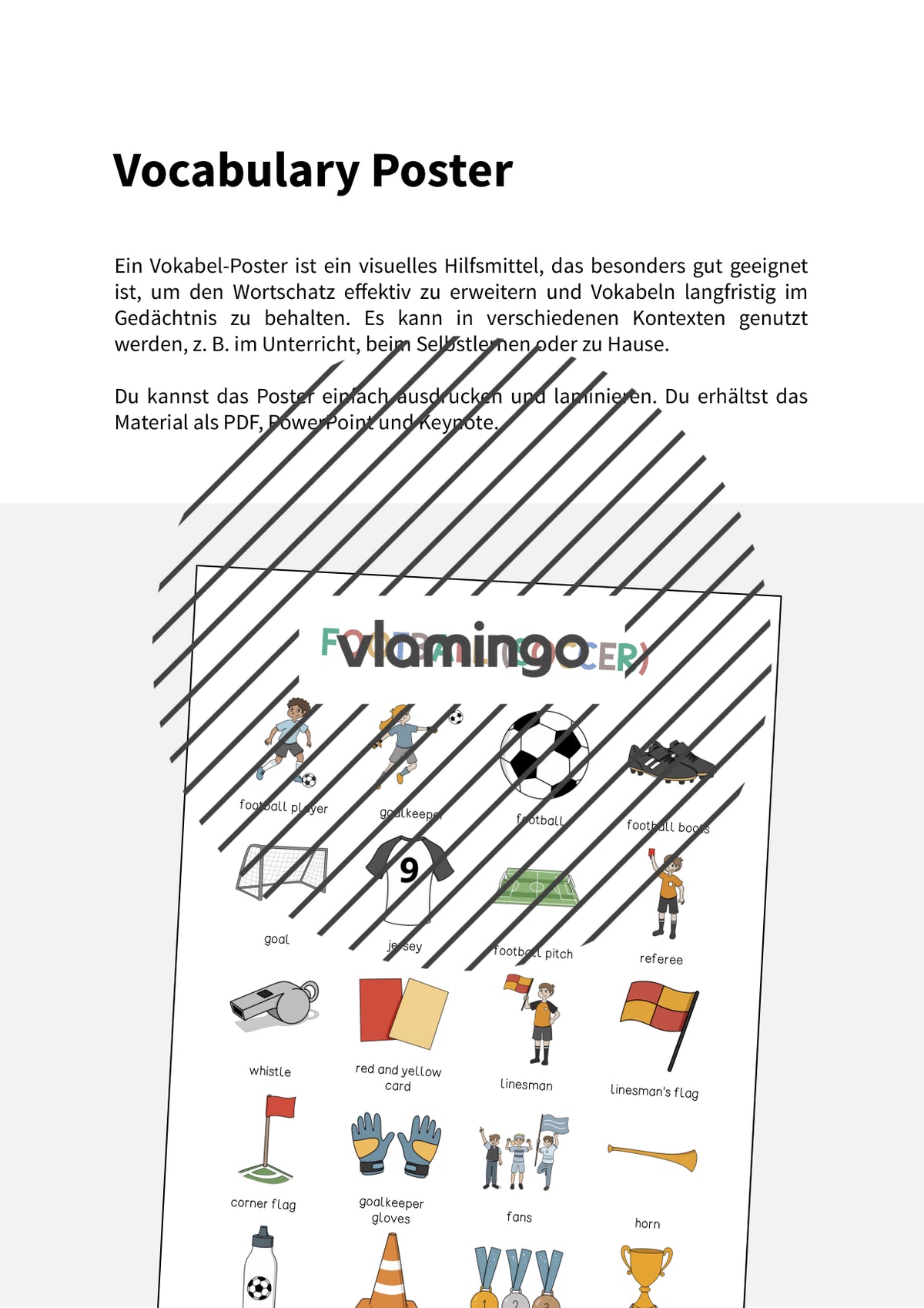 de englisch football vocabulary poster 002