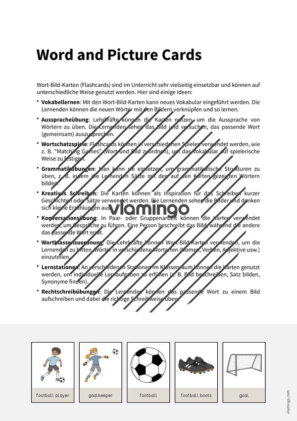 de englisch football word and picture cards 002