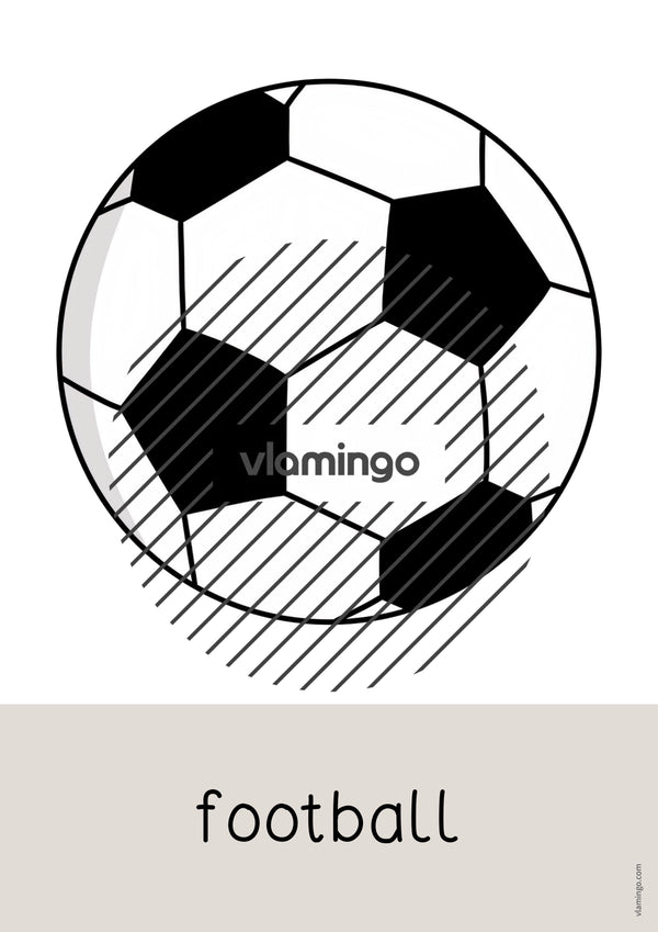 de englisch football word and picture cards 005