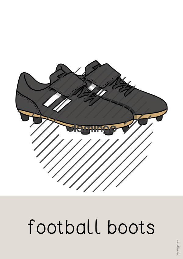 de englisch football word and picture cards 006