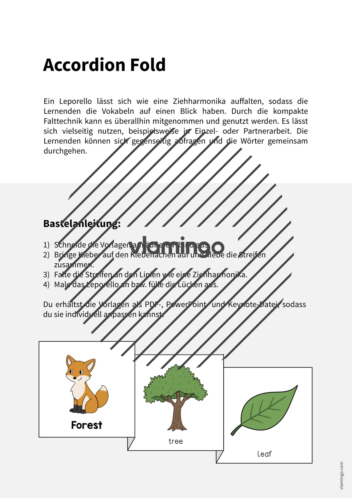 de englisch forest accordion fold 002