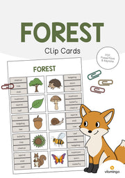 de englisch forest clip cards 001