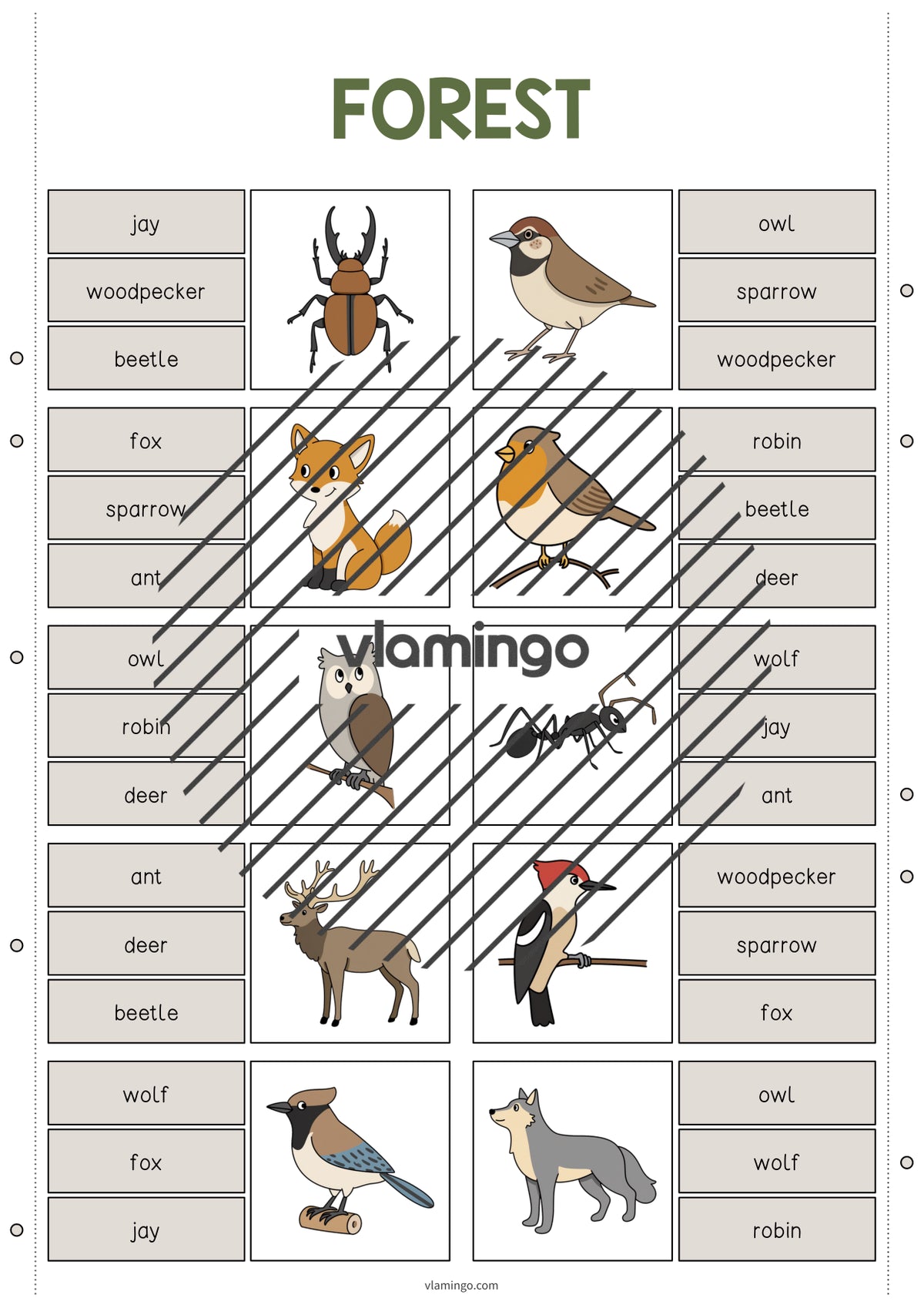 de englisch forest clip cards 004