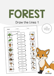 de englisch forest draw the lines 1 001