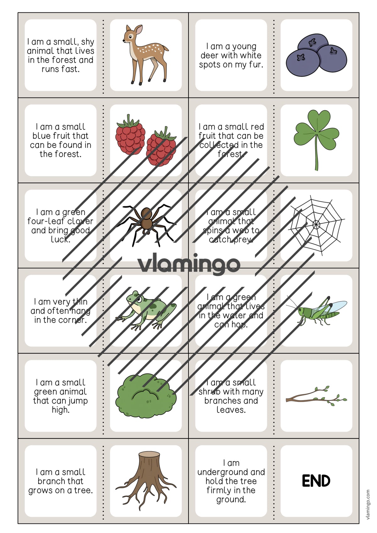 de englisch forest reading domino 005