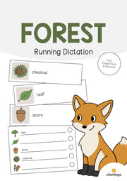 de englisch forest running dictation 001