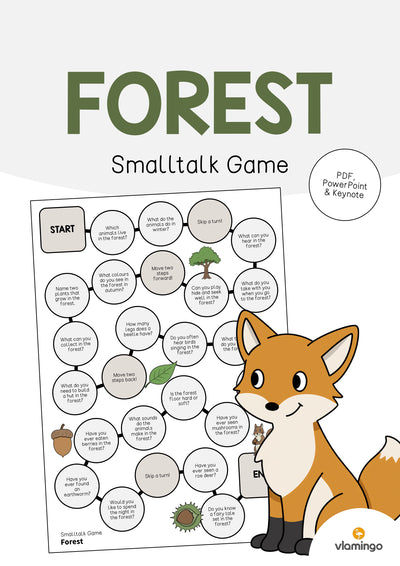 Forest / Wald: Smalltalk Game (Englisch)