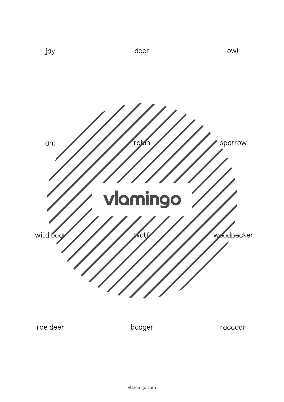 de englisch forest vocabulary cards 006