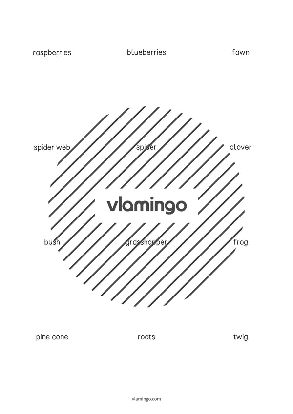 de englisch forest vocabulary cards 008