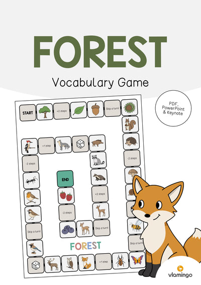 Forest / Wald: Vocabulary Game (Englisch)
