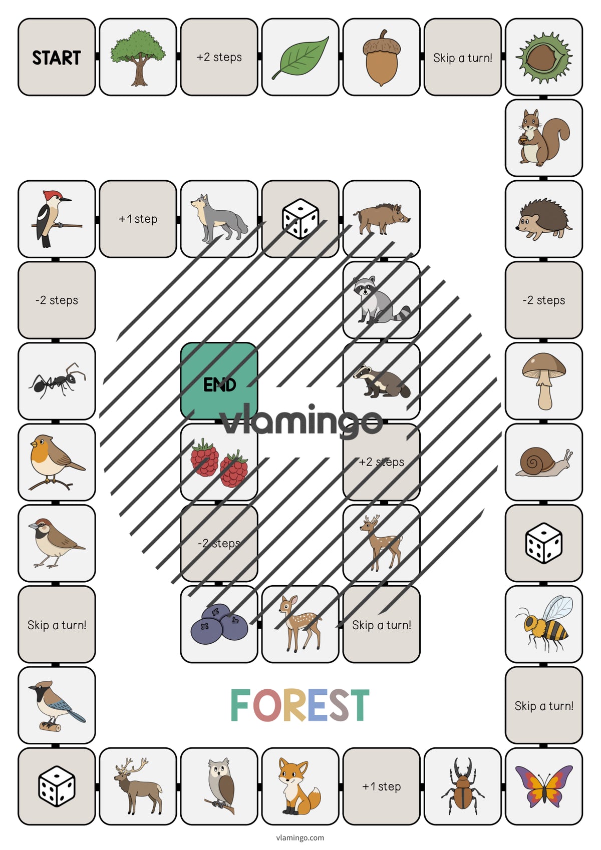 de englisch forest vocabulary game 003