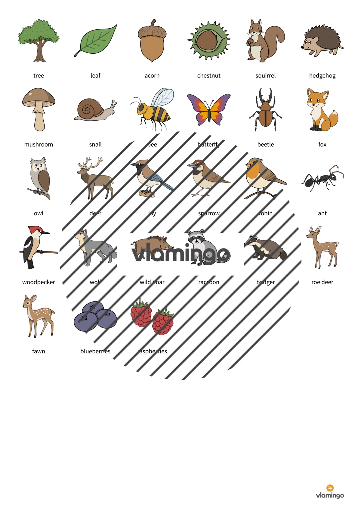 de englisch forest vocabulary game 004