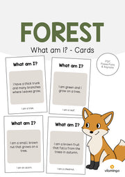 de englisch forest what am i cards 001
