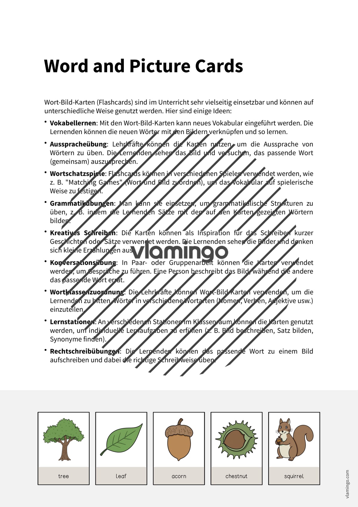 de englisch forest word and picture cards 002