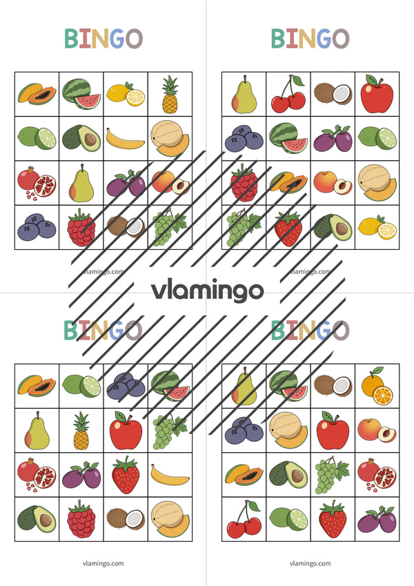 de englisch fruits bingo 015