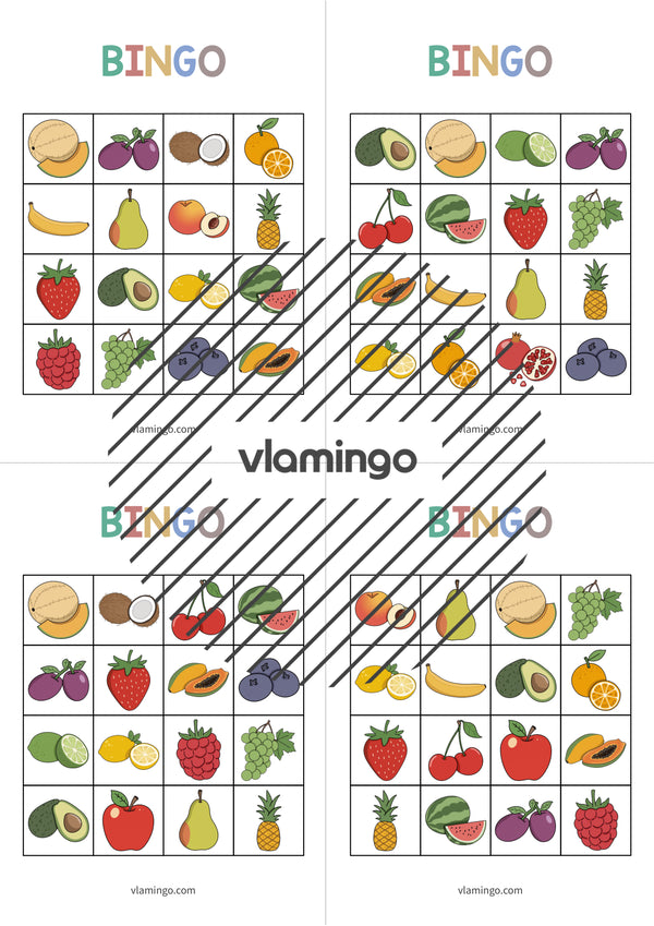 de englisch fruits bingo 018