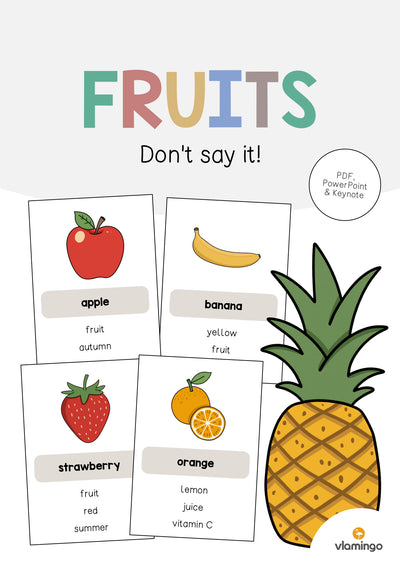 Fruits / Obst: Don’t say it! (Englisch)