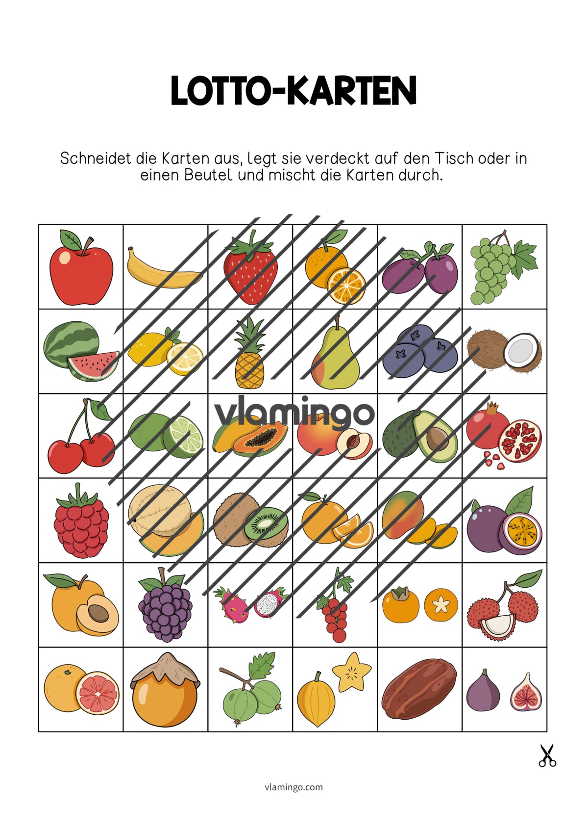 de englisch fruits education lotto 003