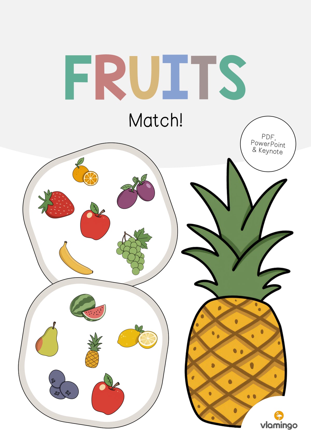de englisch fruits match 001