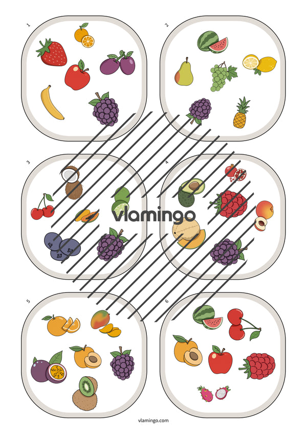 de englisch fruits match 005