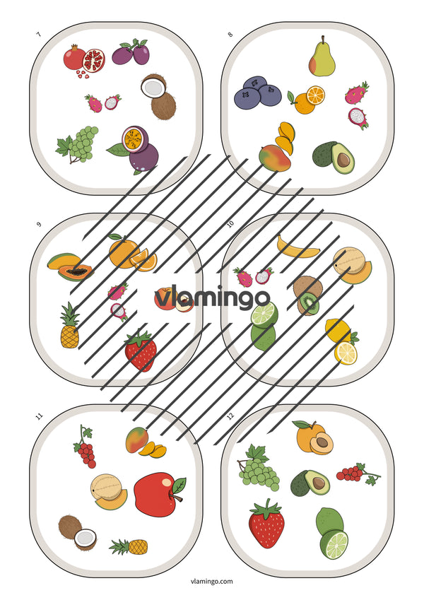 de englisch fruits match 006