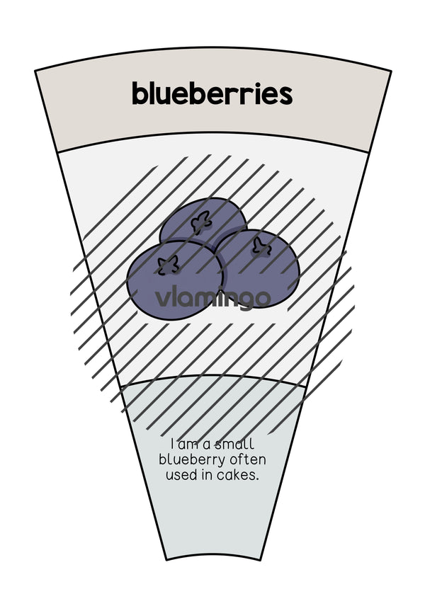 de englisch fruits matching circle 014