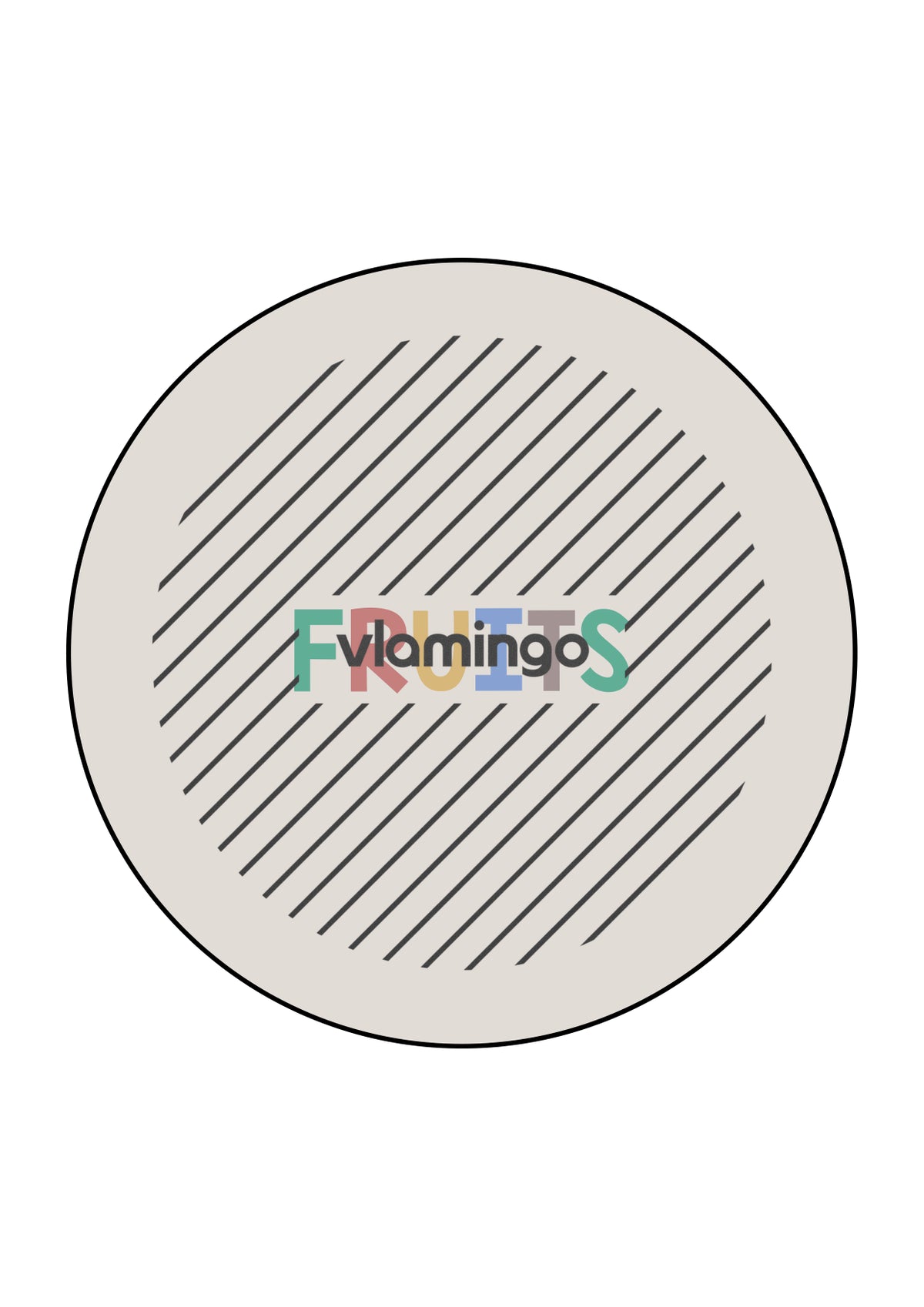 de englisch fruits matching circle 016
