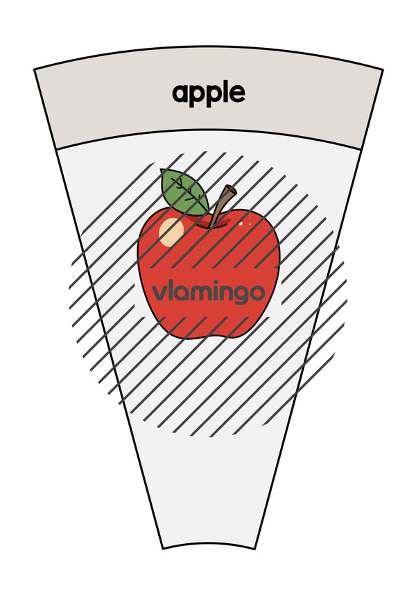 de englisch fruits matching circle 018
